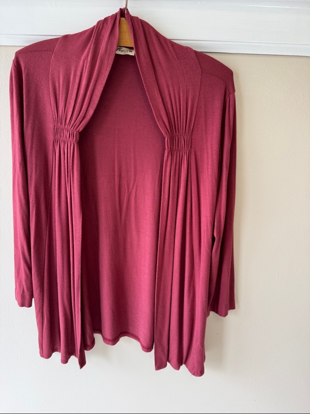Bundle of Three Open-Front Cardigan Sweater - Mauve, Navy & Black - Picture 2 of 11